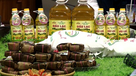 Dầu lạc Tuấn Thống (Công ty TNHH Thống Tuấn, Tùng Ảnh), bánh gai Đức Yên (HTX Bánh gai Đức Yên) là 2 trong 7 sản phẩm được hỗ trợ kinh phí đợt này.