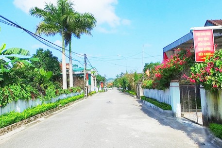 Thôn Châu Tùng - Xây dựng nông thôn mới dựa trên nền tảng cách mạng