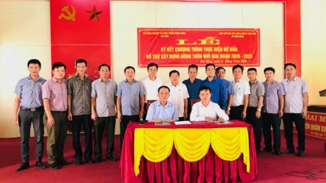 Hà Tĩnh huy động hơn 19 tỷ đồng đỡ đầu tài trợ xây dựng nông thôn mới