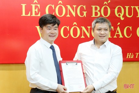 Điều động cán bộ Trung ương về làm Phó Chánh Văn phòng Điều phối NTM Hà Tĩnh
