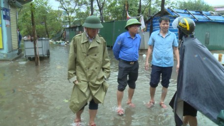 Kiểm tra, chỉ đạo công tác phòng chống ngập lụt trên địa bàn thành phố