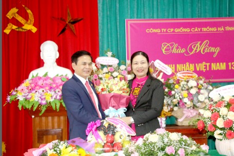Chúc mừng Công ty cổ phần giống cây trồng Hà Tĩnh