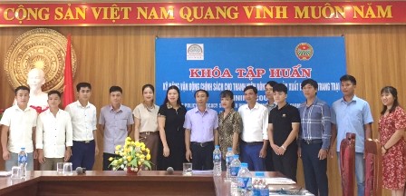 Đào tạo kỹ năng vận động chính sách cho thanh niên nông thôn sản xuất rừng và trang trại