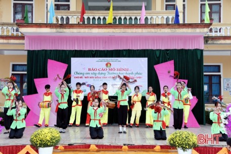 Nhân rộng mô hình trường học hạnh phúc ở Hà Tĩnh