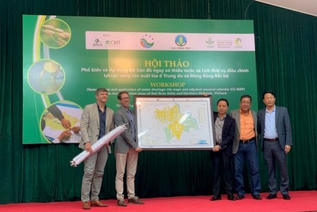 Bản đồ nguy cơ khí hậu và ích lợi trong phát triển nông nghiệp bền vững tại ĐBSCL