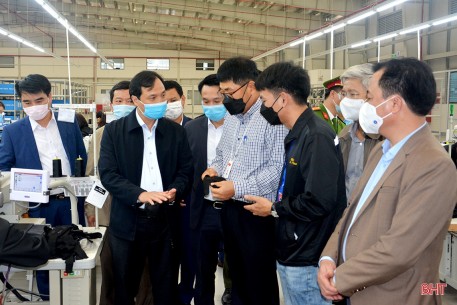 Hà Tĩnh luôn tạo điều kiện thuận lợi để doanh nghiệp sản xuất, kinh doanh