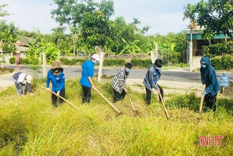 Góp sức trẻ cùng đẩy mạnh xây dựng nông thôn mới ở Hà Tĩnh