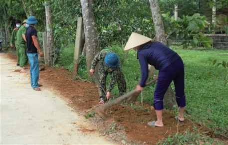 Hương Trạch: Xây dựng NTM, gắn với công tác phòng chống dịch Covid-19