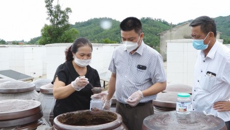 Kiểm tra rà soát đánh giá chất lượng các cơ sở chế biến sản xuất OCOP ở Kỳ Anh