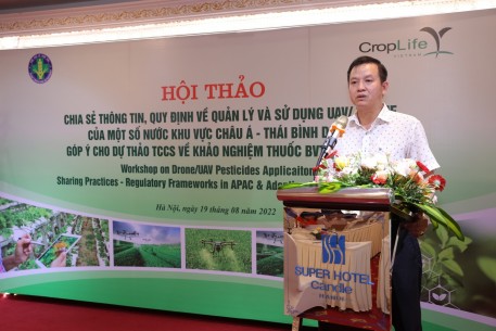 Nông nghiệp là ngành có mức độ ứng dụng máy bay không người lái lớn thứ 2 toàn cầu