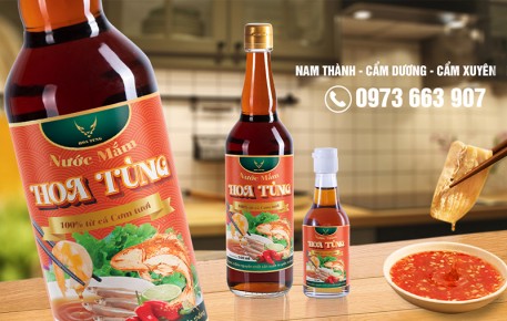 Nước mắm Hoa Tùng – Sản phẩm OCOP đạt hạng 3 sao
