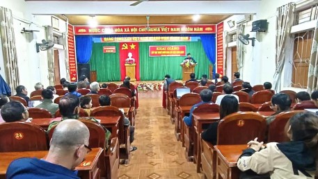 Xã Sơn Hàm khai giảng lóp học nghề ngắn hạn cho lao động nông thôn năm 2023