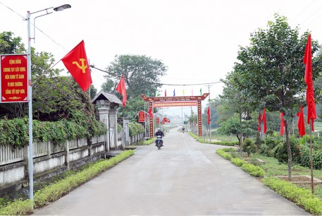 Tập trung thực hiện mục tiêu xây dựng tỉnh hoàn thành nhiệm vụ xây dựng nông thôn mới