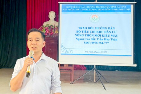 Hướng dẫn xây dựng Khu dân cư nông thôn mới kiểu mẫu cho cán bộ, người dân các địa phương