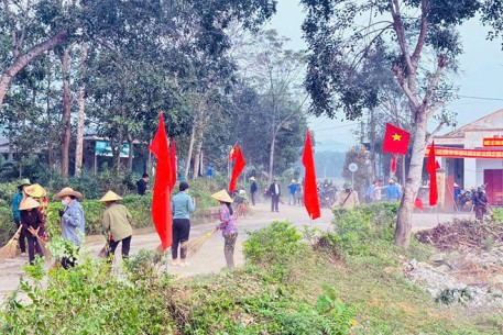 Mai Hoa sôi nổi 60 ngày cao điểm xây dựng nông thôn mới