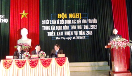 Đức Thọ: Hội nghị sơ kết 2 năm xây dựng nông thôn mới