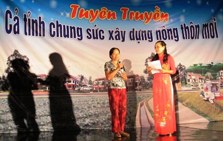 Hiệu quả rõ nét công tác tuyên truyền xây dựng NTM ở Hà Tĩnh