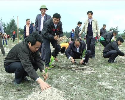 Một số hình ảnh tại Lễ phát động