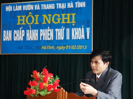 “Làm vườn giỏi, xây dựng trang trại tốt  gắn với xây dựng nông thôn mới”