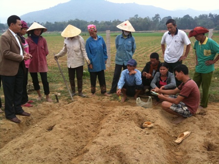 Ân Phú: Tập huấn Quy trình sản xuất rau an toàn và Quy trình VietGAP