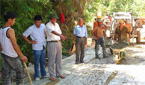 Song Lộc huy động trên 11 tỷ đồng xây dựng NTM