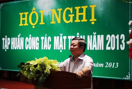 Phát huy vai trò MTTQ các cấp trong xây dựng NTM