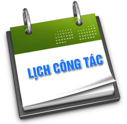 Lịch công tác tuần từ ngày 02 đến ngày 08 tháng 02năm 2015
