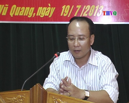 Vũ Quang: Sơ kết 6 tháng thực hiện chương trình xây dựng NTM
