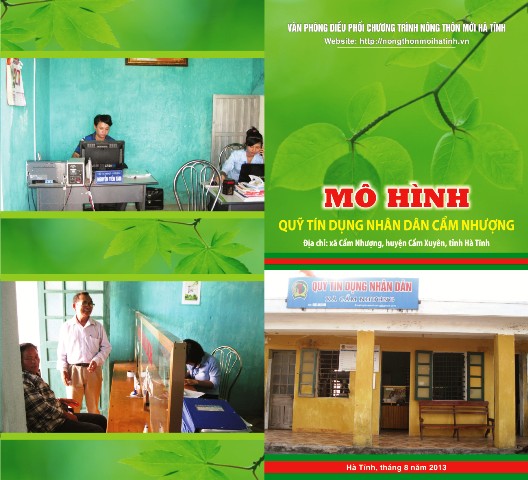 MÔ HÌNH  QUỸ TÍN DỤNG NHÂN DÂN CẨM NHƯỢNG