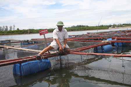 Ông Cầu giờ đã trở thành tỷ phú bên bờ sông Nghèn.