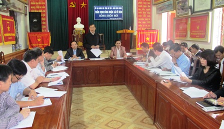 Theo đánh giá của các thành viên đoàn liên ngành, các tiêu chí của Tùng Ảnh đều đạt.