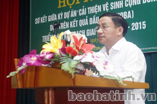 Dự án CHOBA góp phần tích cực trong việc cải thiện vệ sinh cộng đồng