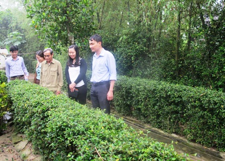 Tập huấn xây dựng Khu dân cư kiểu mẫu tại xã Thạch Đài
