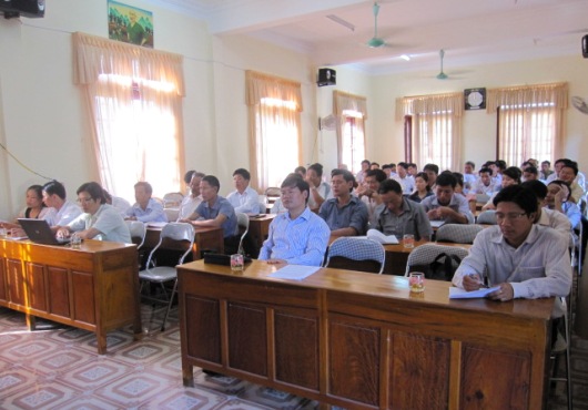 Vũ Quang: Bồi dưỡng cán bộ NTM