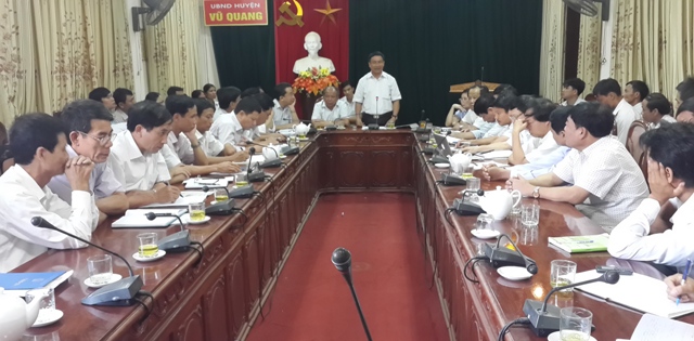 Vũ Quang cần tạo điều kiện để các doanh nghiệp, HTX phát triển mọi mặt