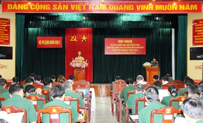 Quân khu 5 chung sức xây dựng nông thôn mới