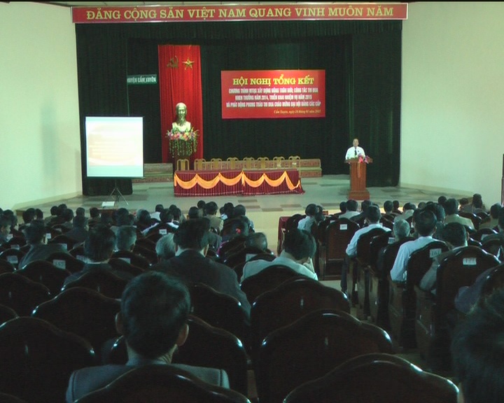 Cẩm Xuyên:  3 xã đạt chuẩn nông thô mới ( NTM), không còn xã dưới 7 tiêu chí