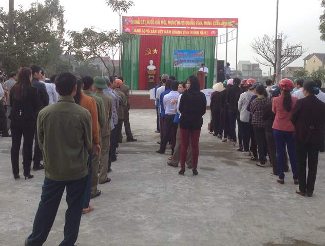 Thị xã Hồng Lĩnh: Ra quân trồng cây đầu năm