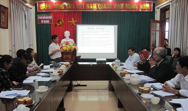 Tọa đàm mô hình kinh doanh sản phẩm mật ong Vũ Quang
