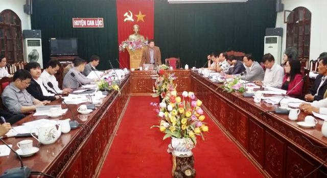 Can Lộc: Tổ chức soát xét các xã đăng ký đạt chuẩn NTM năm 2015, 2016