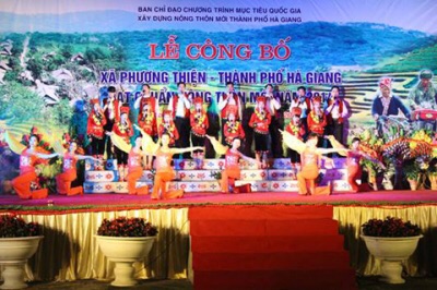Hà Giang có ba xã đạt tiêu chí nông thôn mới