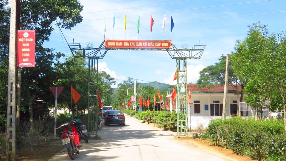 Khu dân cư kiểu mẫu Nam Trà thắm tình ý Đảng lòng dân