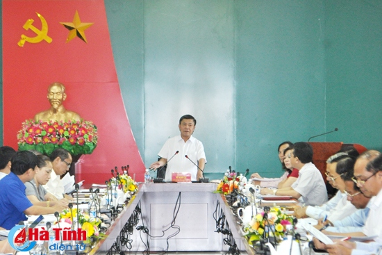 Tập trung nguồn lực, sớm xây dựng TP. Hà Tĩnh trở thành đô thị loại II