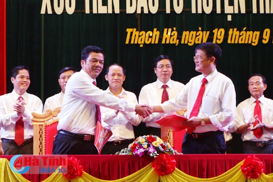 Thạch Hà ký ghi nhớ đầu tư với 22 doanh nghiệp trong và ngoài nước