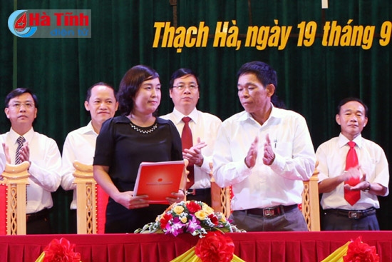 Thạch Hà ký ghi nhớ đầu tư với 22 doanh nghiệp trong và ngoài nước