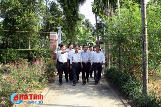 Hương Khê cần phát huy tiềm năng, lợi thế trong xây dựng nông thôn mới