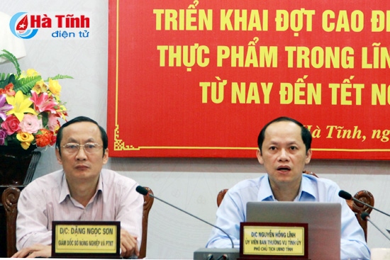 Tập trung triển khai tốt Đợt cao điểm VSATTP trong nông nghiệp