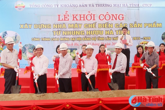 Khởi công xây dựng Nhà máy Chế biến các sản phẩm từ nhung hươu