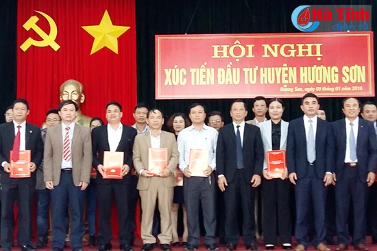 Hương Sơn kêu gọi doanh nghiệp đầu tư trên địa bàn