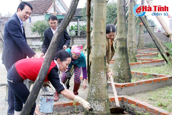 Nghi Xuân phát động phong trào xây dựng nông thôn mới năm 2016